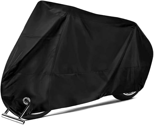 190T Bike Cover Waterproof Outdoor, Heavy Duty Bicycle Cover for 1 Bike