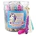 Unicorn Party Rock Crystal Candy Sticks | Unicorn Horns | 36 Count Assorted - Blueberry, Grape, Pink Cotton Candy, Original | Boone's Mill