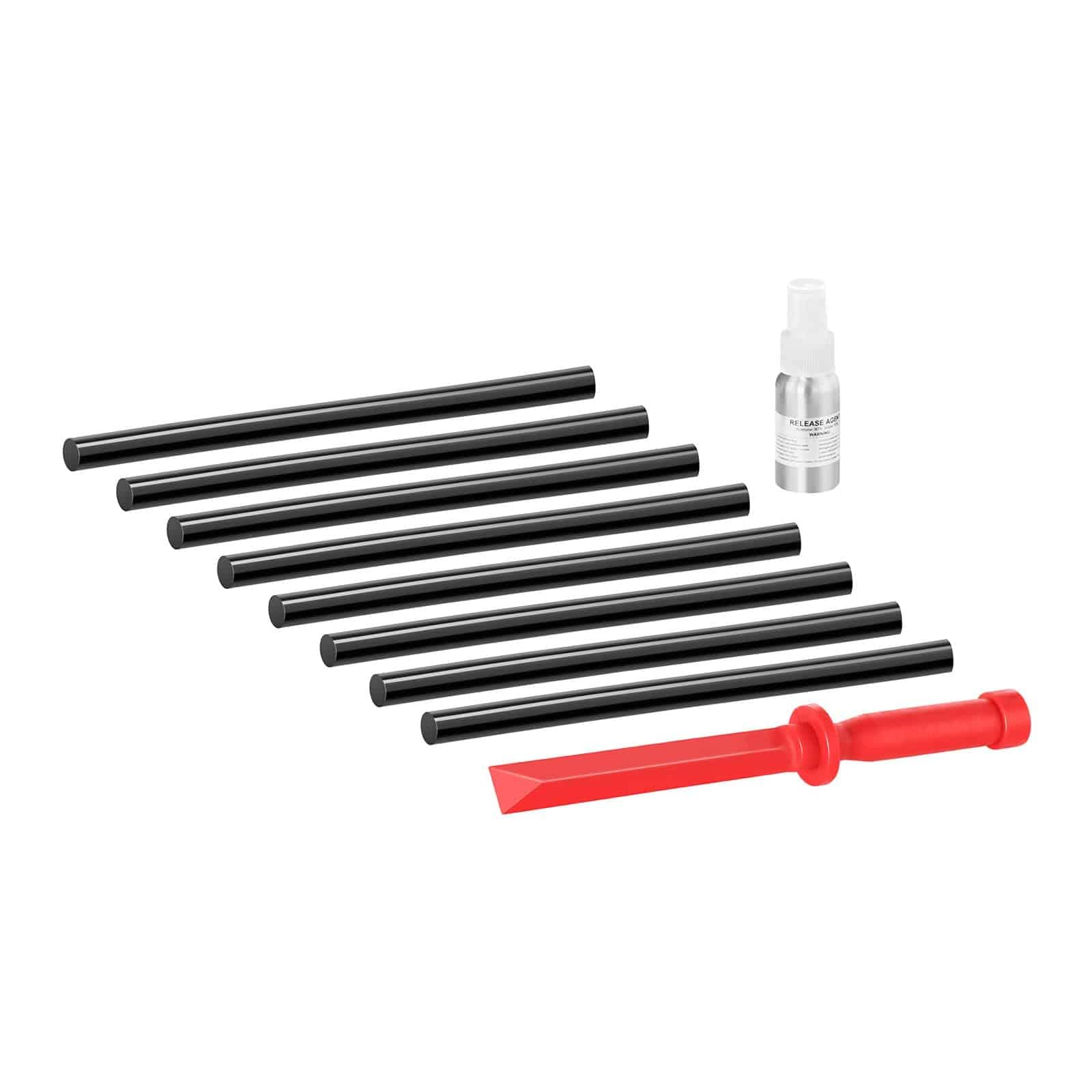 MSW Kit Tirabolli Auto Sollevatore per Riparare la Carrozzeria MSW-DENTPULLER.SET2 (230 V, 40 W, 33 Pezzi)