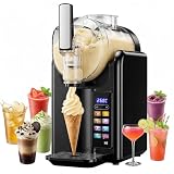 Machine à Glaçons Slush Machine 2L Machine à Slush,machine à granité avec écran LED, 7 in 1 Slush Machine Permet de réaliser des glaces, des smoothies, milkshakes,cocktails et des margaritas