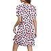 Red White and Blue Dress for Women Independence Day Maternity Short Sleeve Dressy Festival Graphic Patriotic USA Flag Fashion 4th of July Outfit Vestidos De Verano para Mujer 2025
