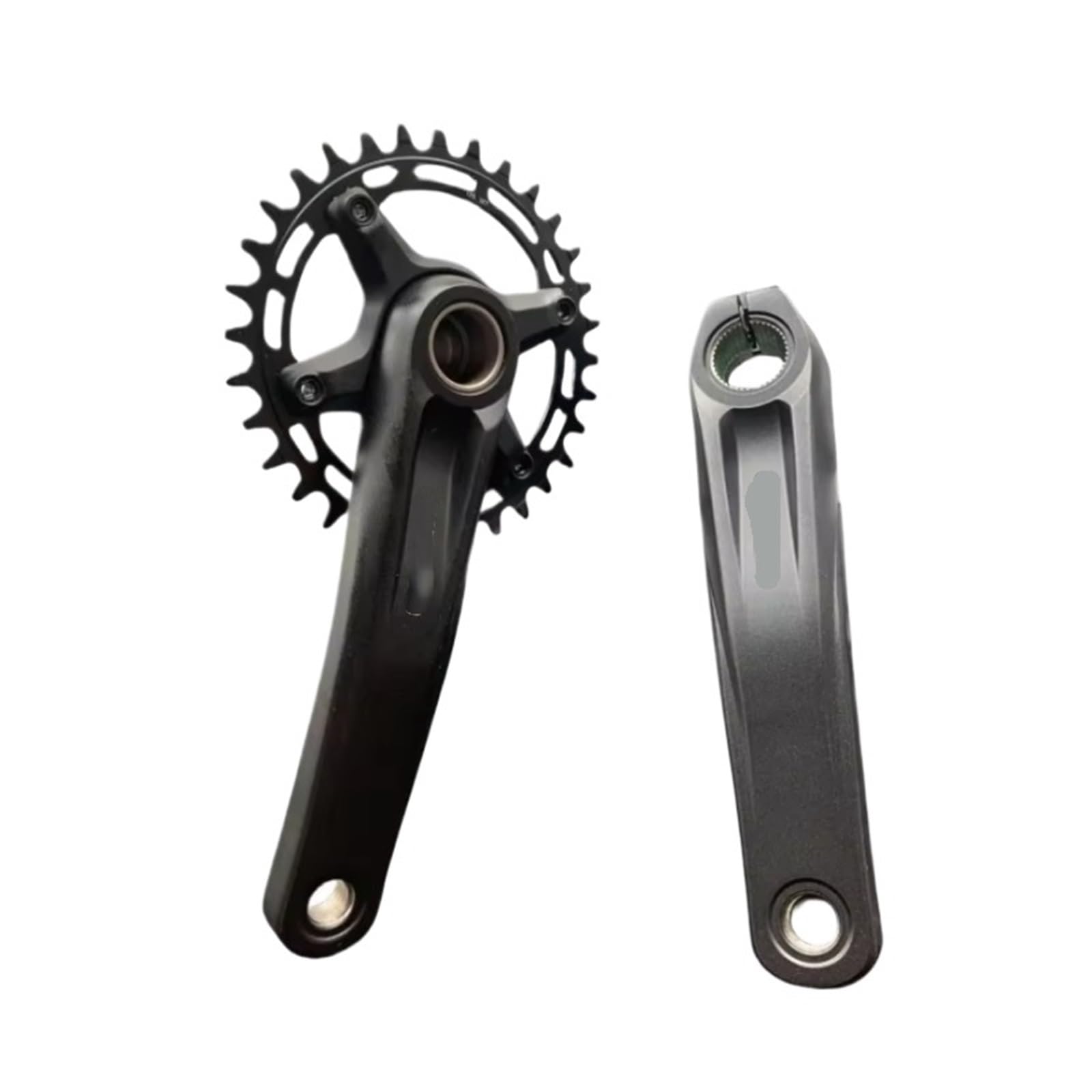 Generico Compatibile con Il Kit BB Guarnitura Shimano MTB 1x12S | Guarnitura 1x12 con doppia corona e bracci da 170/175 mm for BB52 MT500