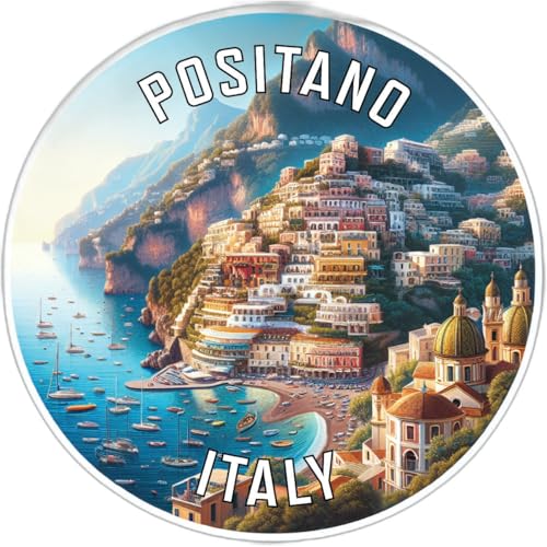 Imán decorativo Positano Italy de 2 pulgadas miniatura 1