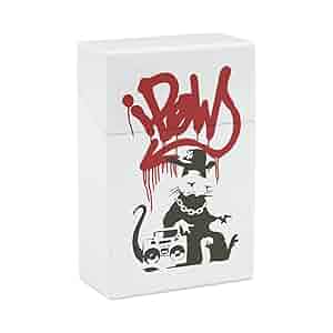 Amazon | シガレットケース バンクシー グラフィティ ストリート