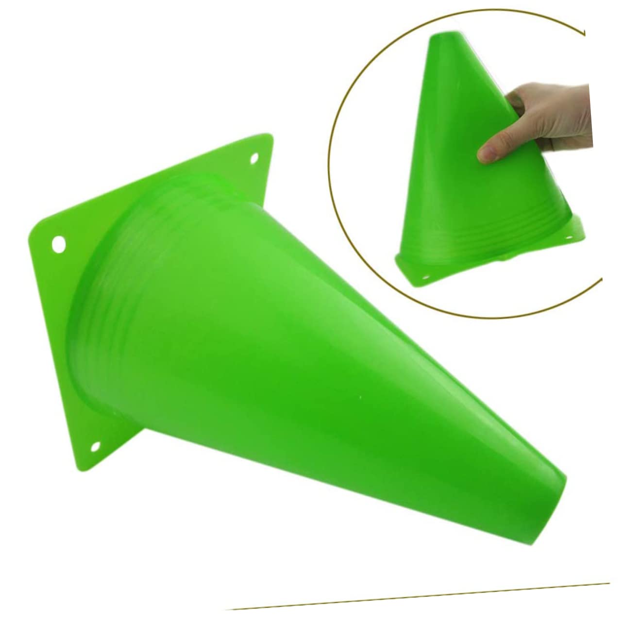 Toddmomy 24piezas Conos De Tráfico Conos De Entrenamiento Materiales Duraderos Fútbol y Deportes