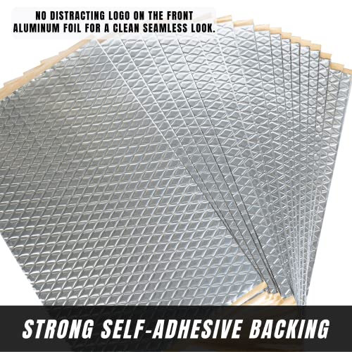 SunplusTrade Sound Deadener for Cars, 50 mil 50 sqft Sound Deadener Mat, Butyl Automotive Noise Insulation and Dampening Material for Reducing Vibration and Noise