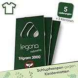 ✔️ EINFACHE ANWENDUNG - Trigram Wespen bekämpfen Motten kriechend in Regalen, Schubladen und Vorratsräumen. Einfach direkt neben den befallenen Lebensmitteln platzieren