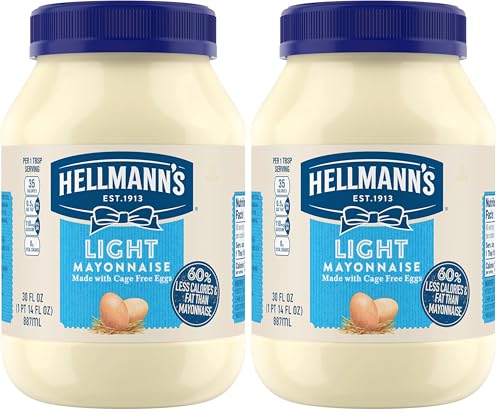 Hellmann's Light Mayonnaise For A Creamy Condiment for Sandwiches and