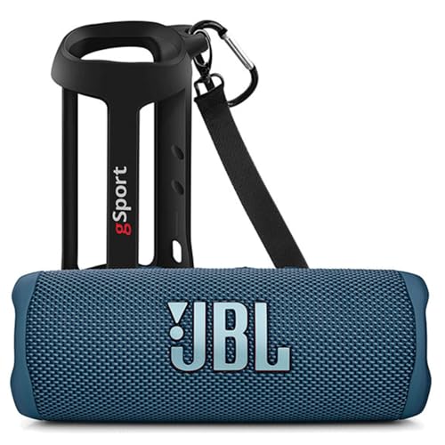 JBL FLIP 6 Waterproof Portable Speaker Bundle with gSport Silicone