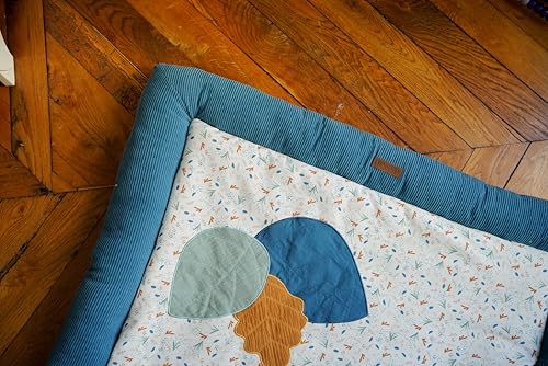 DOMIVA - Laufgittermatte, 100 x 100 cm, mit Wasser gefüllt