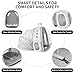 PETSWEET Cat Backpack Carrier, Back Expandable Pet Backpack with Bubble Window, Airline Approved Pet Travel Bag for Small/Medium Cats & Puppies, Hiking, Camping, Outdoor Use (Grey)