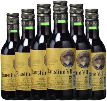Faustino VII Rioja Joven Botellín 18 cl Vino rosado (Caja de 6 Botellín de 18 cl) Faustino VII Rioja Joven Botellín 18 cl Vino rosado (Caja de 6 Botellín de 18 cl)