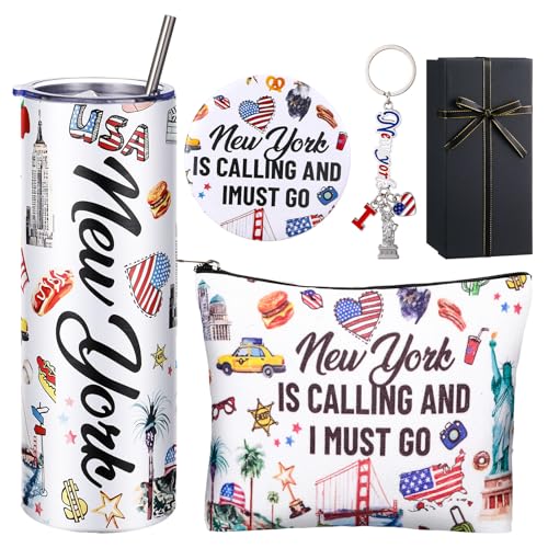 Sieral 5 Pcs New York Travel Gift New York Lover USA Themed Gifts...