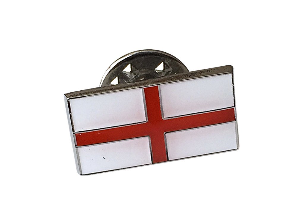 Knf Supplies Multi Metal Enamel Pin Badge Brooch England St Georges Flag