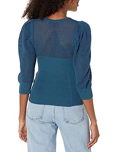 Women's Margaux Sweater in Indian Teal2