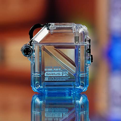 Boîtier de casque GravaStar Sirius P5 bleu contre rayures et chocs
