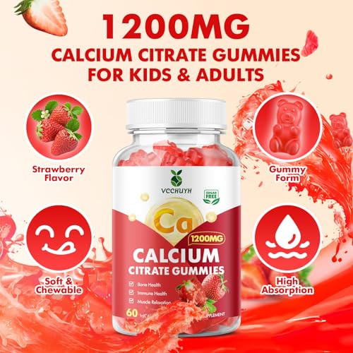 VCCHUYH Calcium Citrate Gummies