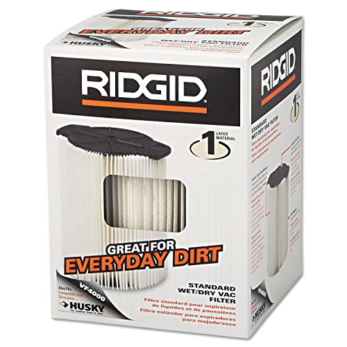 Ridgid 72947 VF4000RT Standard Filter, White, 5 gallon and up - Image 3