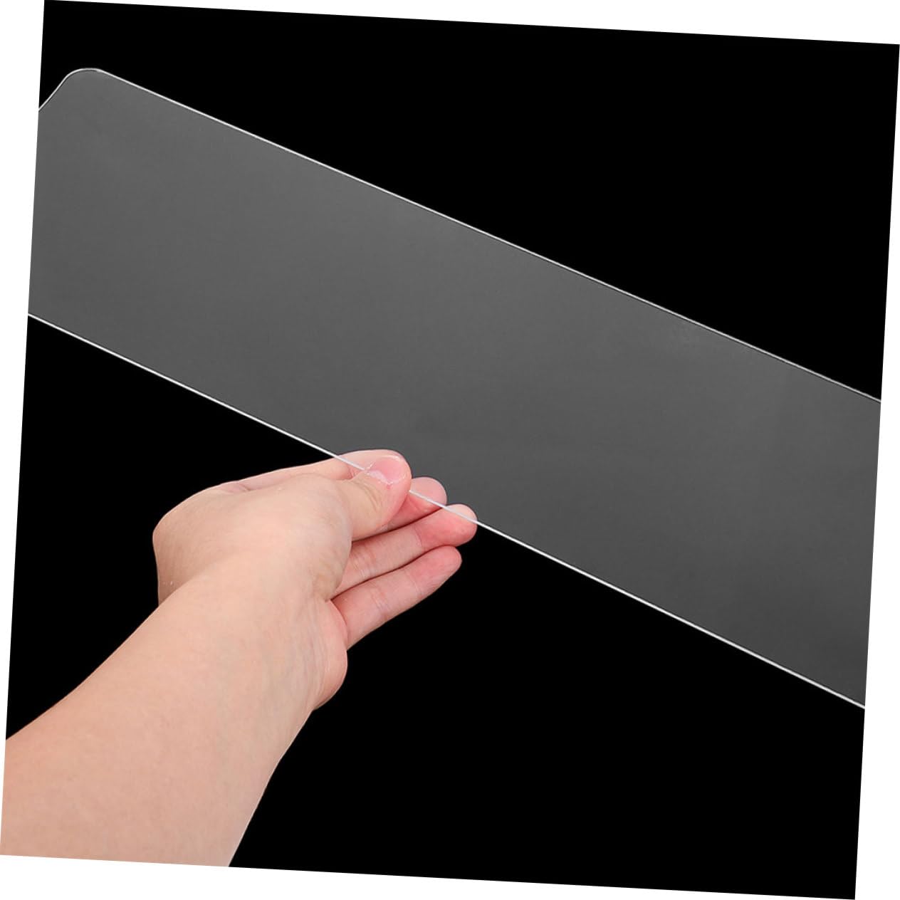 Tabla para Mechas Transparente PC 4 Piezas para Salón de Peluquería