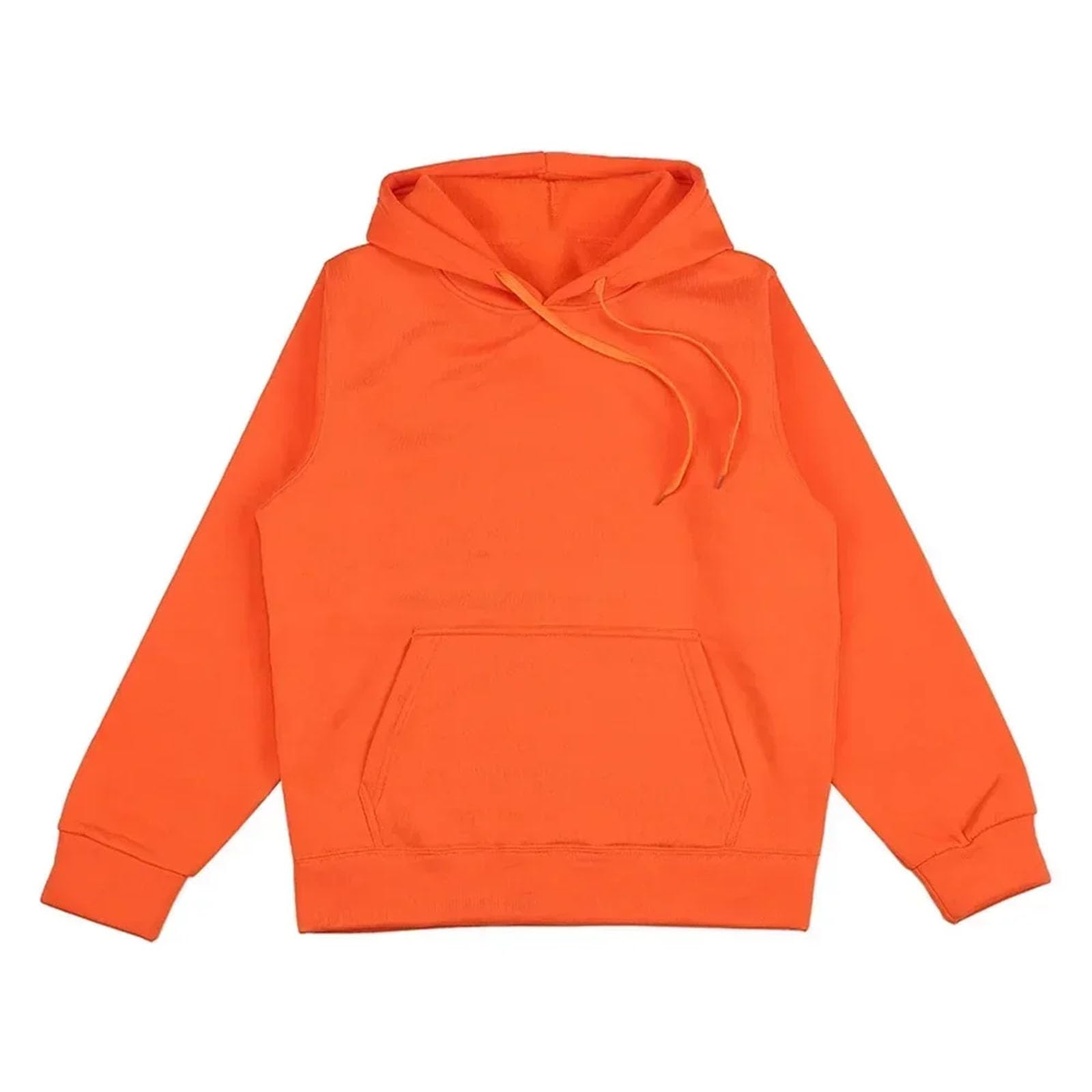 Inverno Donna Felpa Moda Tinta Unita Felpa Con Cappuccio Hip Hop Pile Pullover Street wear