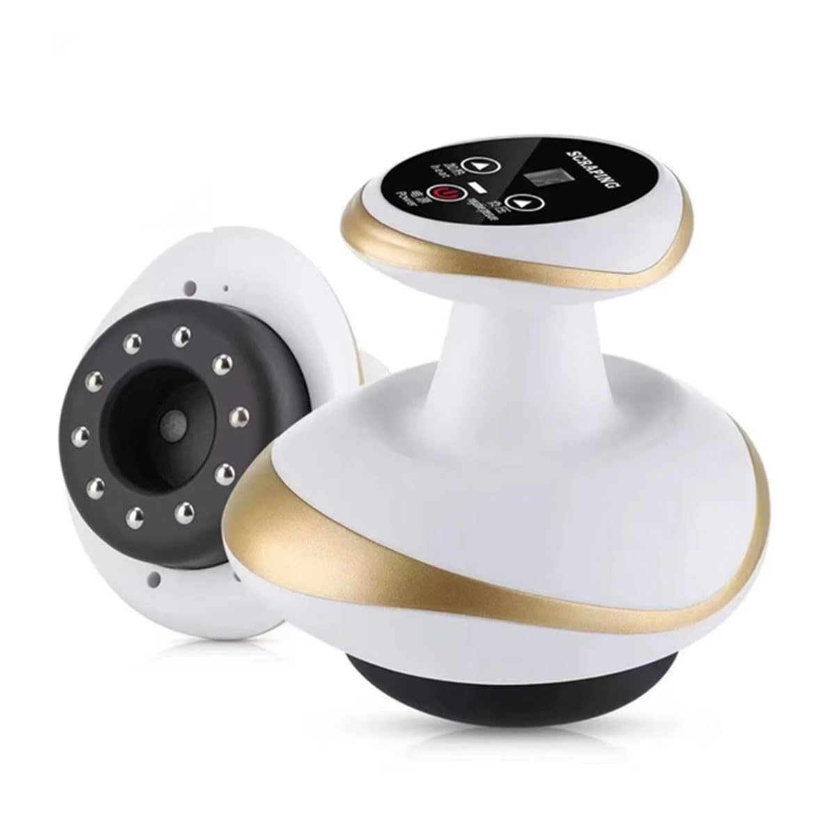 Celluvia Massage 4in1 Vakuummassagegerät gegen Cellulite, Rotlicht & Lymphpflege, Hautstraffend & Glättend