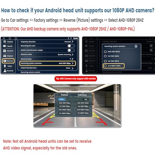 Audio Wheels Fish Eye Full HD Wide-Angle car Reverse View Rear Parking Camera Assist for only Car Android Stereo 8