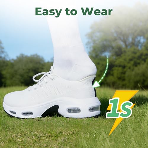 Image of Women's Sneakers Slip on Walking Tennis Shoes Easy to Wear