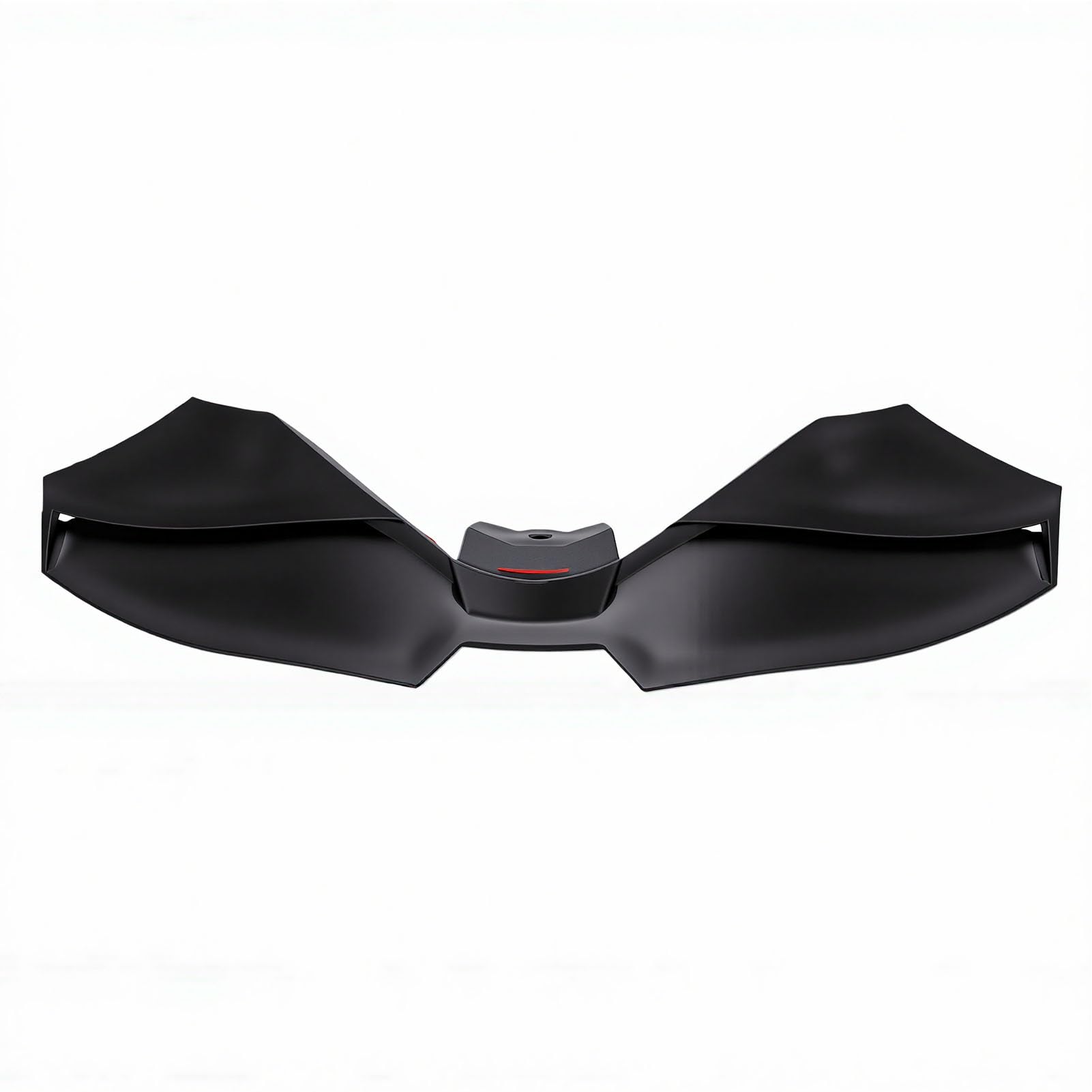 Spoiler Avant de Moto en ABS Noir de Remplacement pour MT09 MT09 SP 2024-2026, avec Conception Aérodynamique Réglable pour Une Force d'appui et Une stabilité Accrues