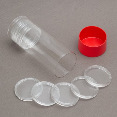 Contenedor Red Capsule Tube y 10 Cápsulas H-32 Air-Tite para Monedas de 1oz miniatura 2