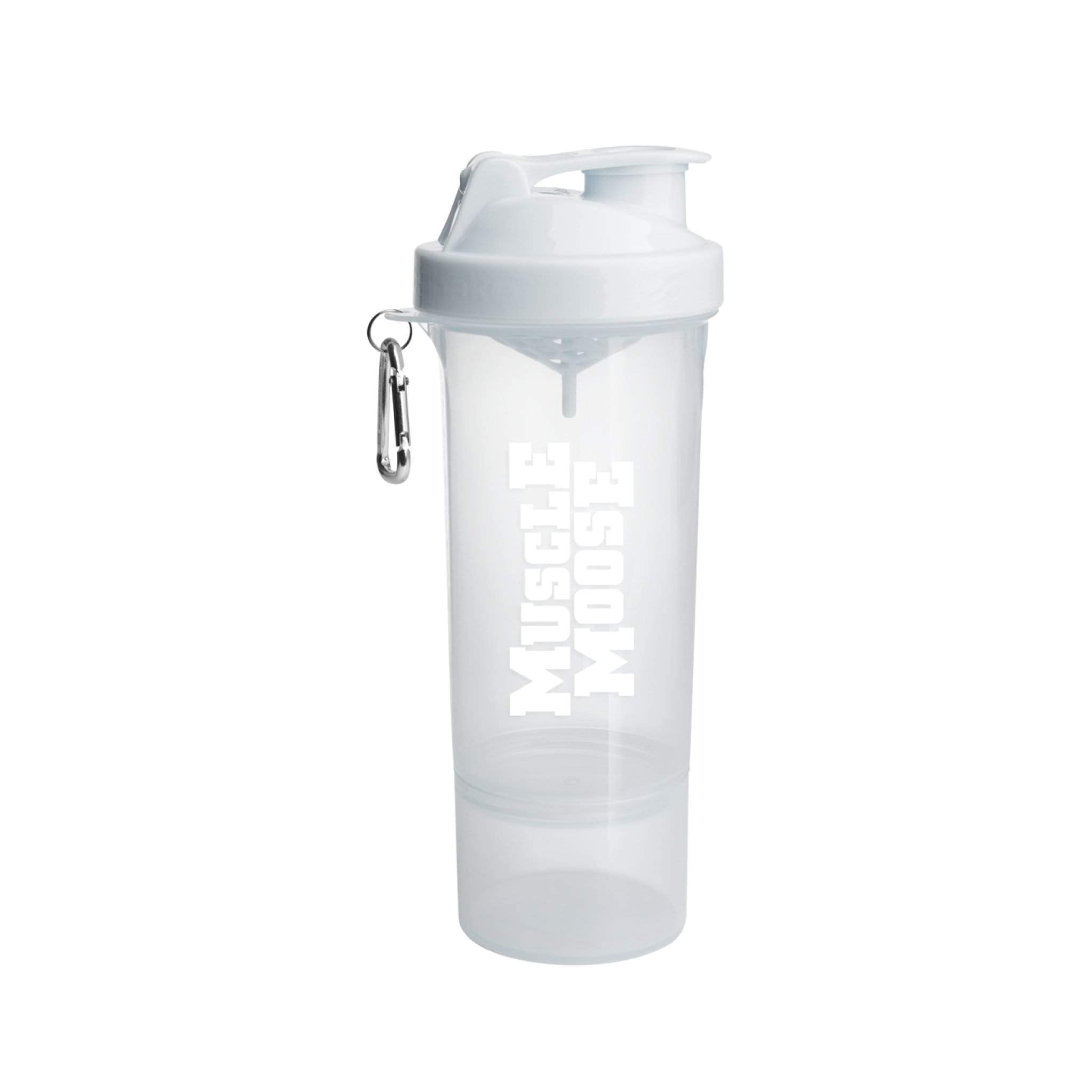 Muscle MooseSmartshake Slim 500ml White On White