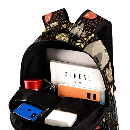 Mochila de mapache animal para universidad y actividades al aire libre libre de crueldad 4