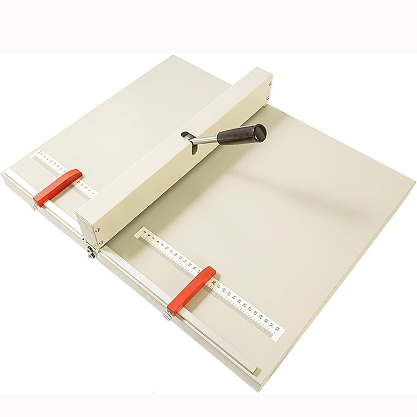 Ergonomiczna ręczna kruszarka do papieru, lekka maszyna do punktowania kart, arkusze A4 A3 do 400g, składana konstrukcja z precyzyjnymi przegrodami do czystych fałd, trwała konstrukcja metalowa