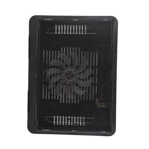 Base refrigeradora ergonómica para laptop, silenciosa y cómoda, ideal para juegos (negro) miniatura 4