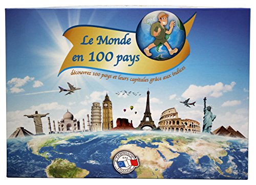 Ferriot Cric - 1850 - Le Monde en 100 Pays - Bleu