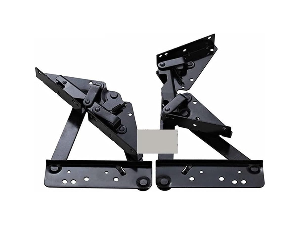 Bisagra de trinquete ajustable de 3 posiciones for sofá cama muebles de bricolaje, 1 par