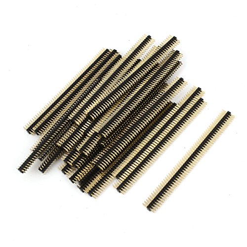 Pin Header de 50 pines 1.27mm Aexit pack 30 pcs miniatura 1