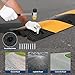 Heavy Duty Recycled Rubber Speed Bump 3.3Ft 2Pack | 2 Inch High Industrial-Grade for Asphalt Durable Traffic Calming Hump for Parking Lots, Garages & Roads | Weather Resistant