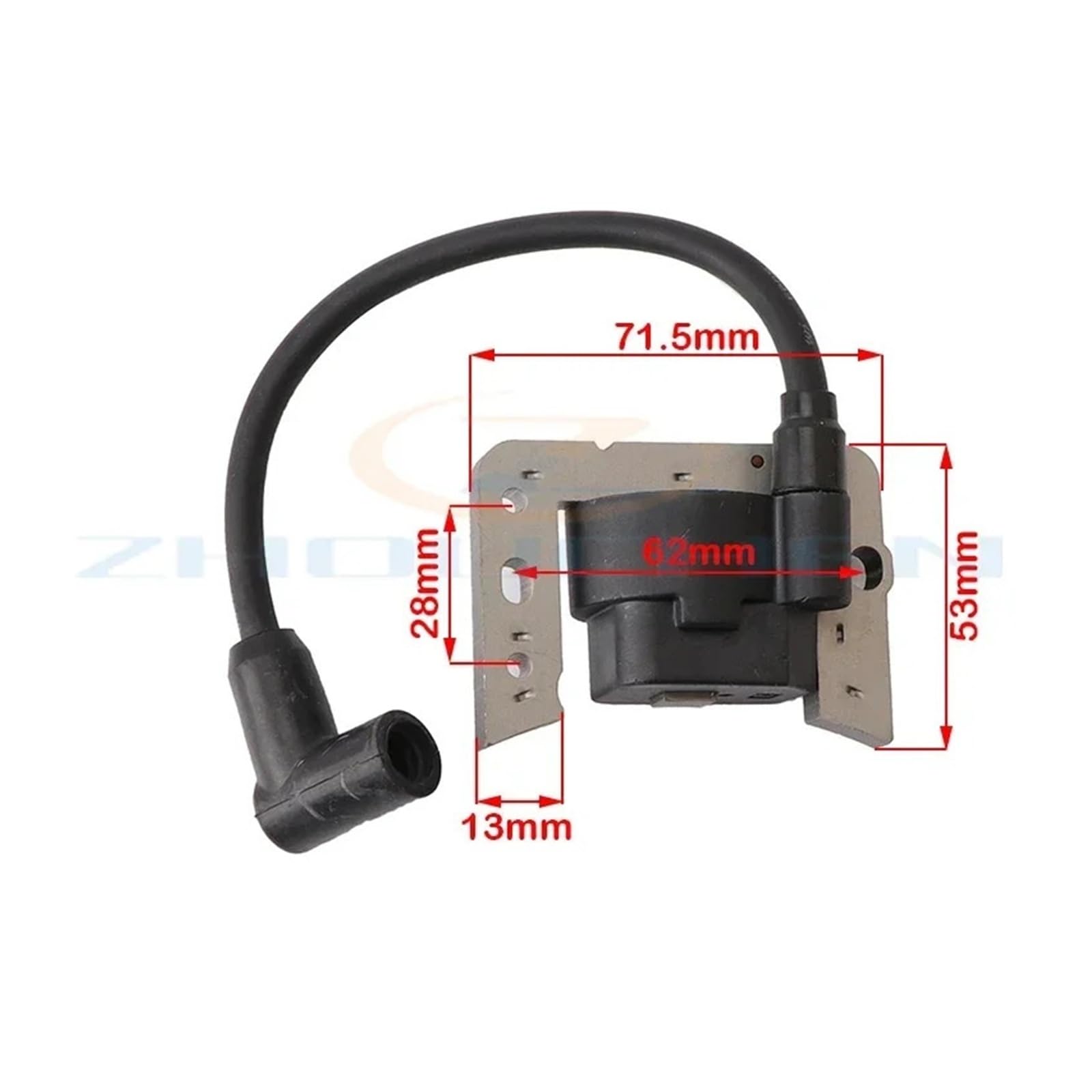 Reemplazo de Bobina Encendido del Motor cortacésped Compatible con Tecumseh 34443 34443A 34443B 3443C 34443D