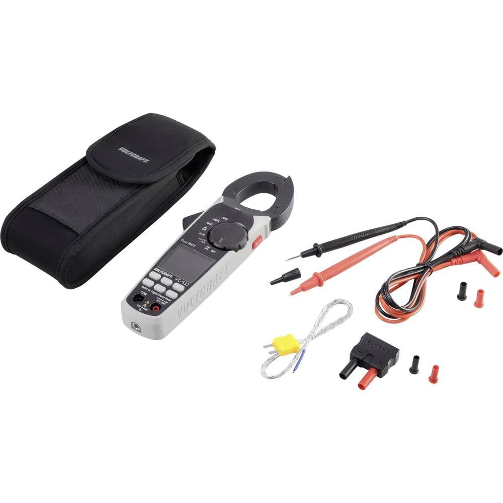 VOLTCRAFT VC-532 Stromzange digital CAT III 600 V Anzeige (Counts): 6000