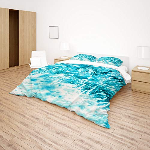 Housse de couette ultra douce Cheshongg en microfibre de polyester légère