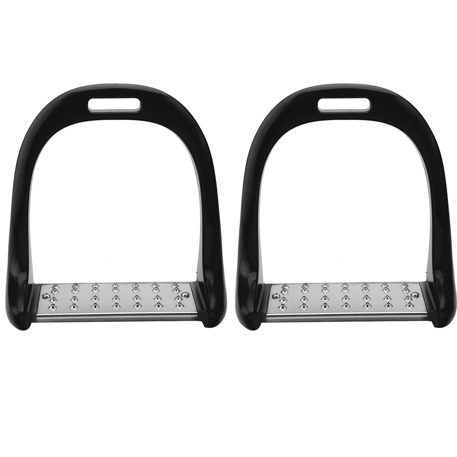 Estribo para Montar a Caballo Sillín de Aluminio Duradero para Jinetes Ecuestres, 5 Colores a Elegir, Almohadilla de Acero Inoxidable, Antideslizante, 1220 G/par, Ideal para Entusiastas de