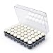 LIPROFE Finger Sponge Dauber with Storage Case for Painting Ink Crafts Chalk Card Making Pack of 40