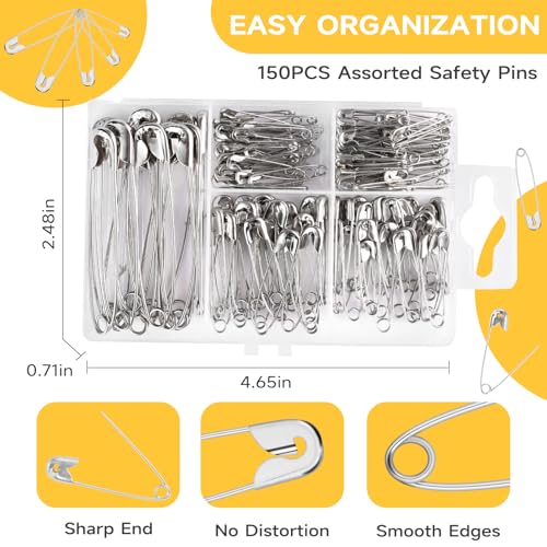 Huhuhero Safety Pins Assorted thumb #2
