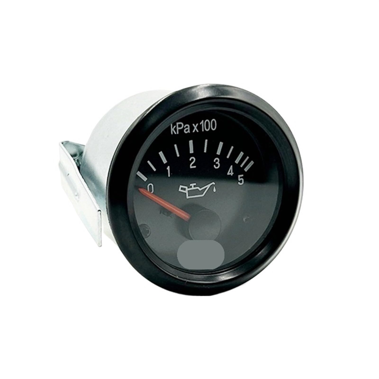 UDHBJEBQ Medidor de presión de Aceite for Piezas de Motor, 12 V, 24 V, 0-500 kPa, 0-5 Bar, Accesorios for Coche(0-1000kPa 12V)