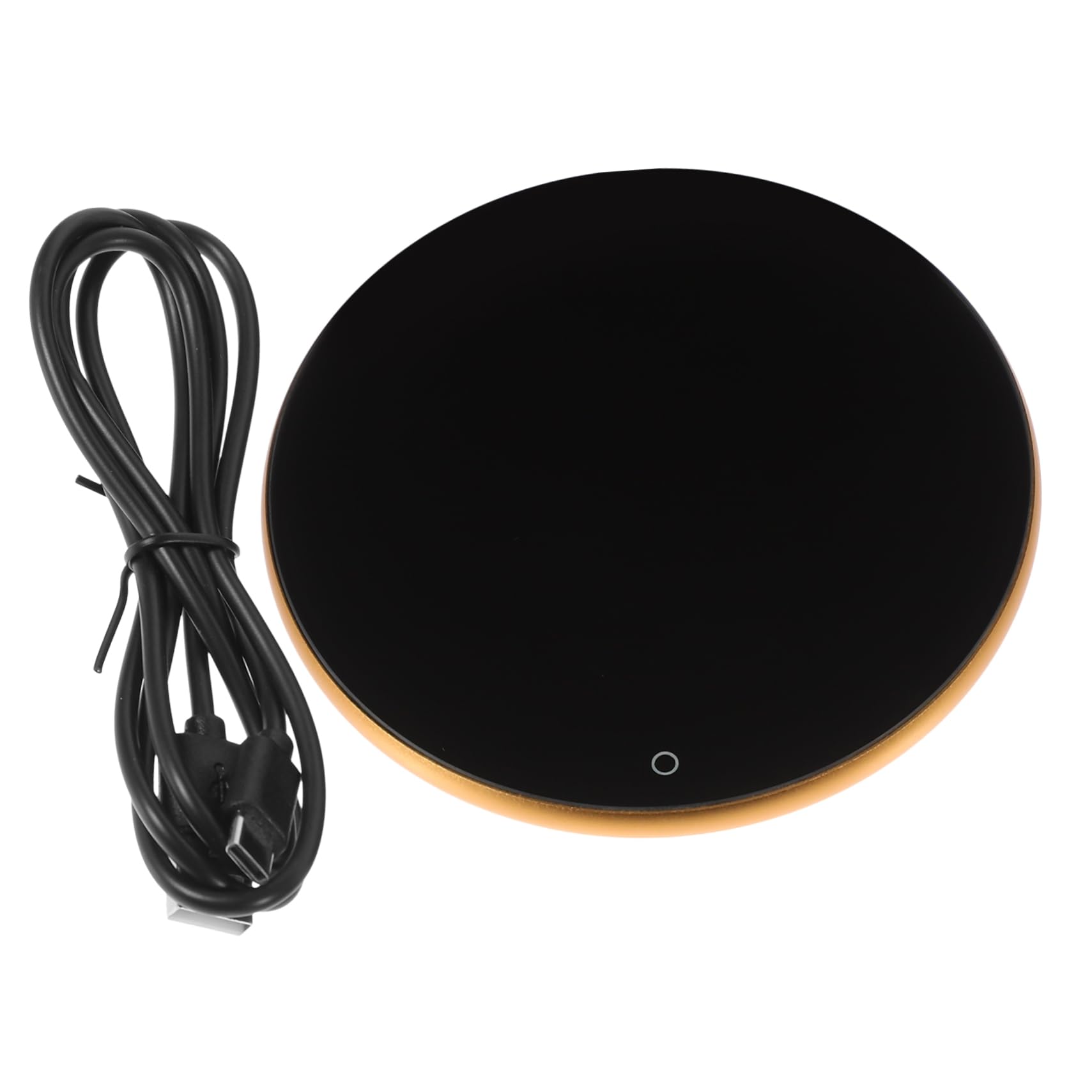 COLLBATH USB Coffee Mug Warmer Mat with Touch Control Desktop Heat Keeping Coaster for Home Office Temperature Power Non Slip Design Coffee Lovers