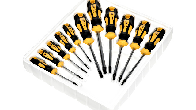 Set 6 Cacciaviti Con Manico Battente In Acciaio Cromo Vanadium Calamitati | Leroy Merlin