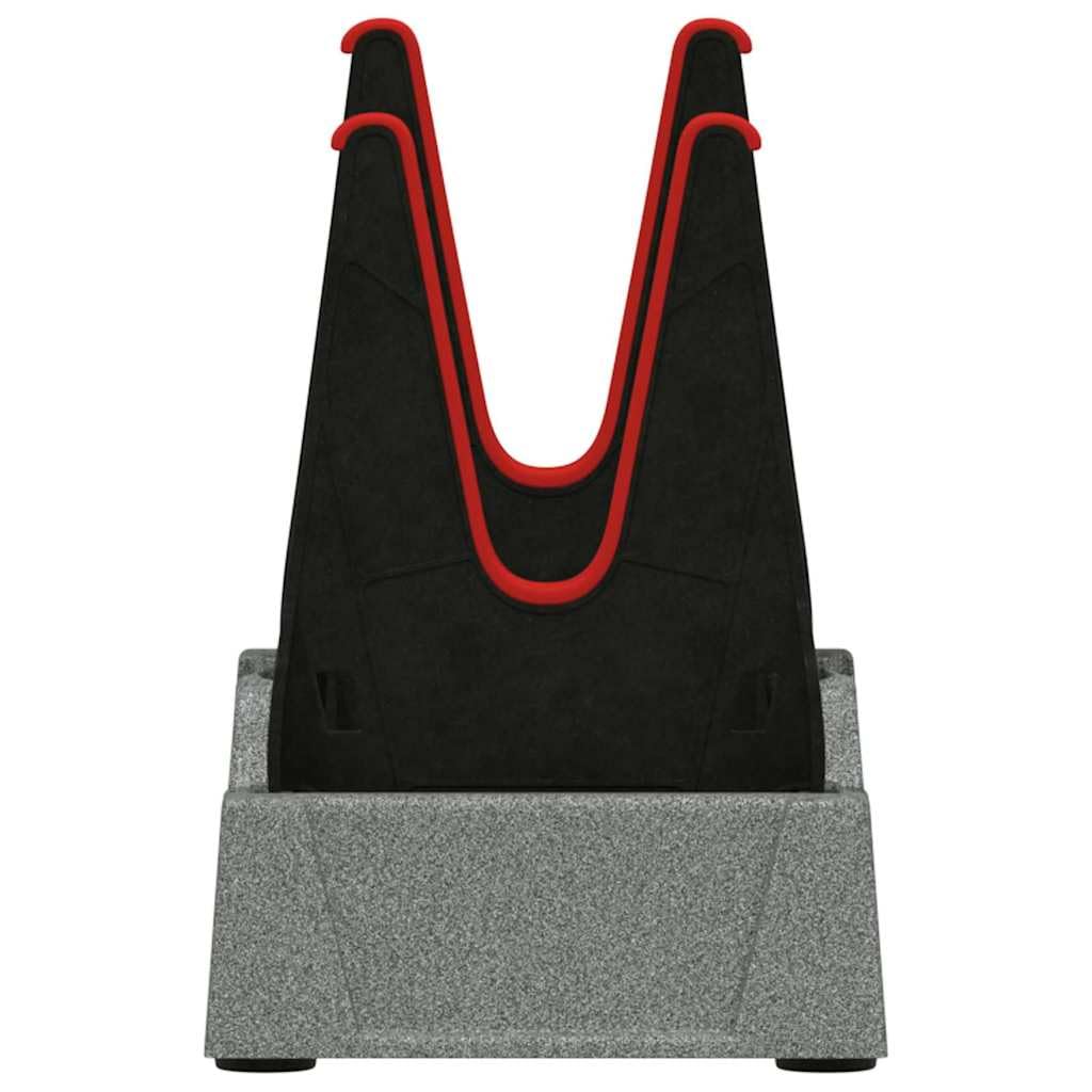 Schießauflage Verstellbar für Gewehr Gewehrstütze Jagd Zubehör 46 x 14 x 19,5 cm Kunststoff Grau
