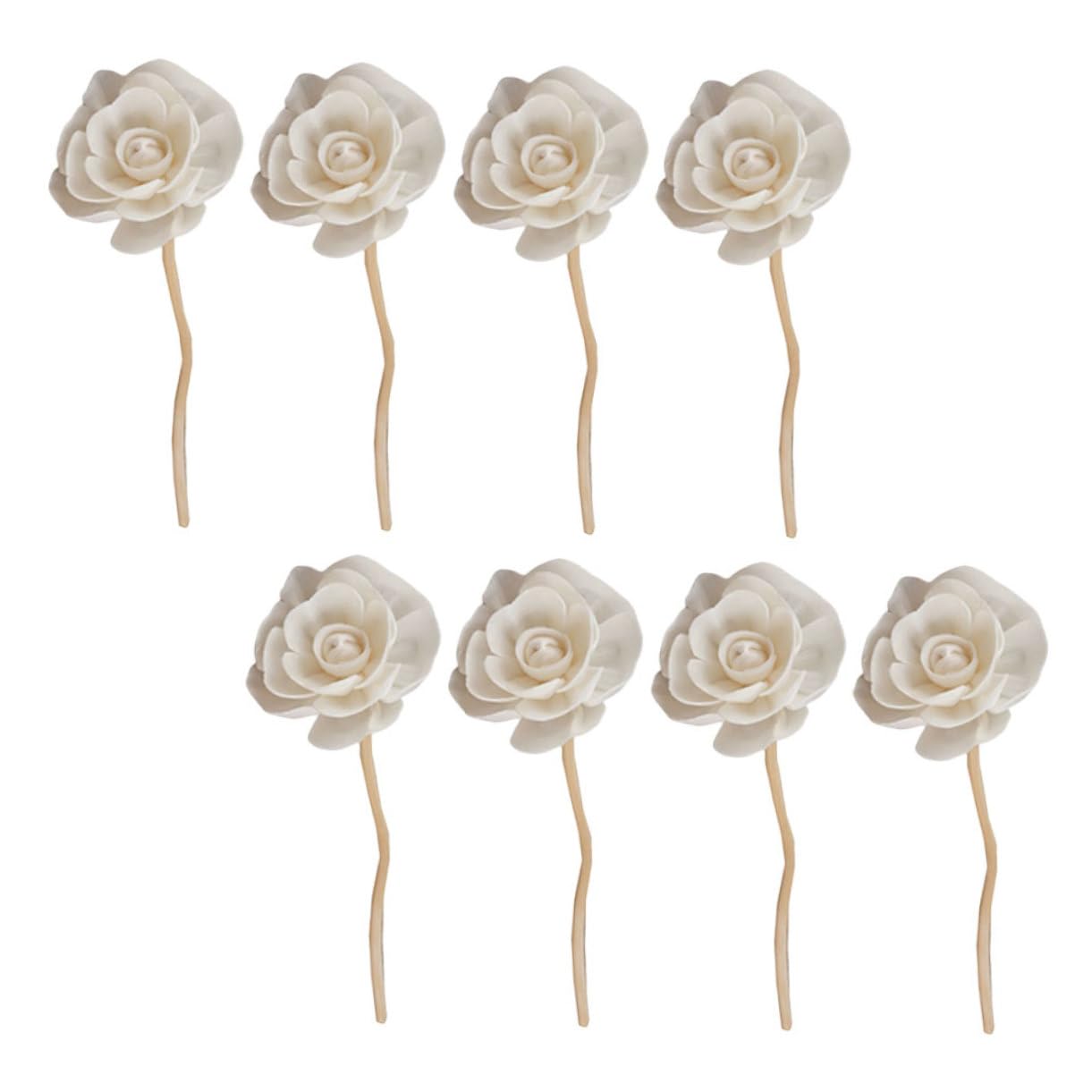 MAGICLULU 32stücke Teiliges Rattan Aromatherapie Diffuser-stäbchen Mit Trockenblumen Handgemachte Duftstäbchen Für Ätherische Öle Für Raumduft Und Entspannung