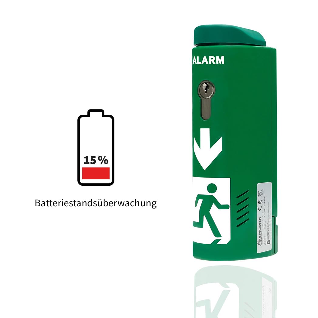 Einhand - Türwächter Basic - ohne Voralarm (Gleichschließender Zylinder)