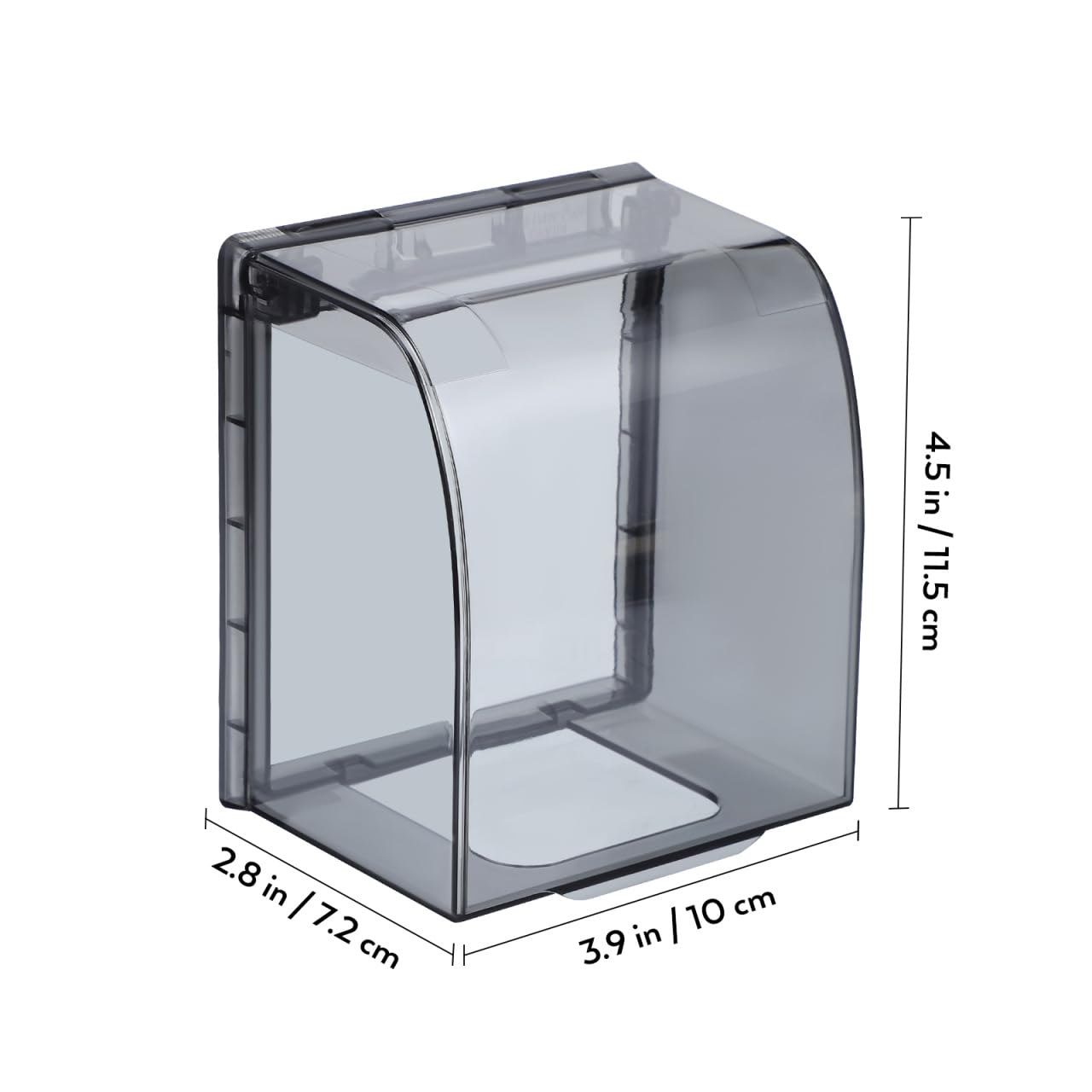 86 Type Outlet Cover Heavy-Duty Construction Waterproof Outlet Cover for Outside Kitchen Bathroom Easy Install 4.52x3.93x3inch